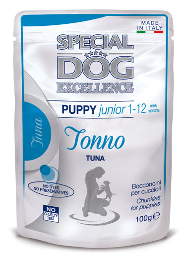 Excellence - Dog Wet Pouches Puppy & Junior with tuna -100g